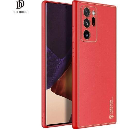 For Samsung Galaxy Note 20 Ultra DUX DUCIS Yolo Series Luxury Back Case Protecting Case Support Wireless Charging Supper