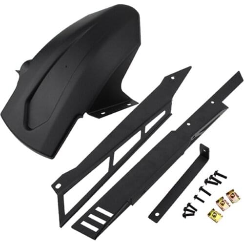 FOR HONDA XADV X ADV 300 750 1000 2017-2019 Motorcycle Parts CNC Chain Decoration Cover + ABS Rear Fender Anti-mud Protector