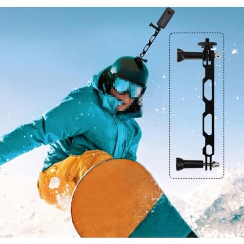 For Insta360 One R X Gopro Hero 9 8 Action Camera Aluminium Extension Rod Arm Lengthened Selfie Bracket With1/4 inch Adapter Set