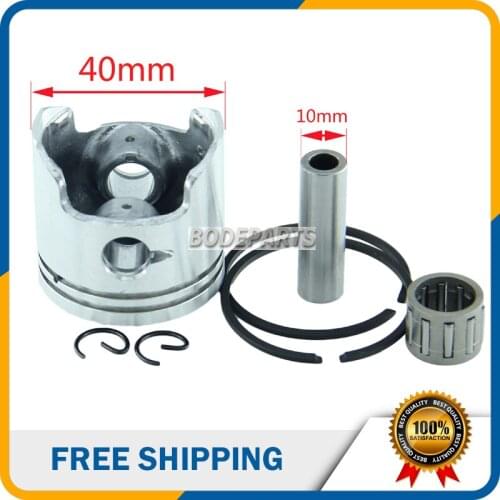HH132 40mm 40 2 stroke wheeler Piston 41 for JOG 2-stroke 49cc Moped Scooter motorcycle dirt bike part