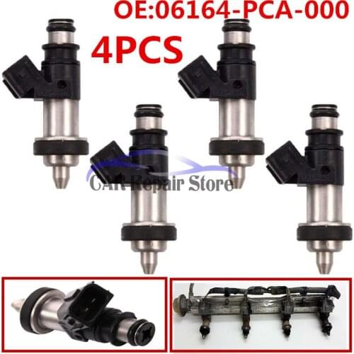 4pcs Fuel Injectors Nozzle For Honda CR-V 2.0L-l4 OEM 06164PCA000 06164-PCA-000 06164 PCA 000