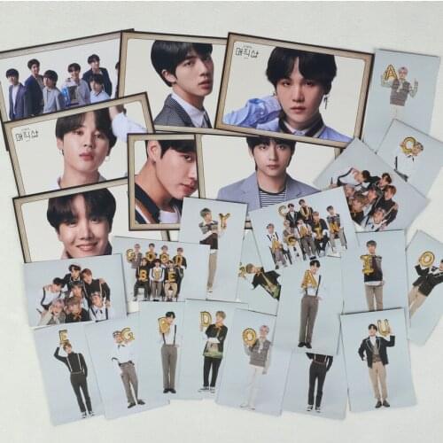 KPOP Bangtan Boys 5TH MUSTER CARDS Same CUAGAIN GOODBYE 2019 Members LOMO Cards Premium Photos