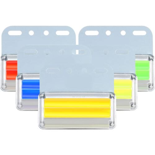 New Arrival COB Truck Sidelight with Shell Super Bright white blue red green yellow Trucks Signal Lights IP66 Waterproof