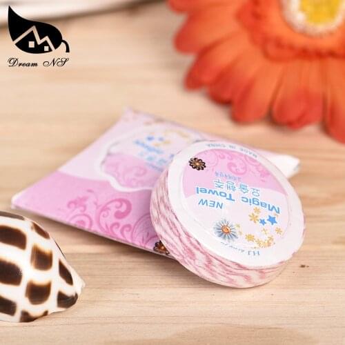 Dream NS disposable compression towel kitchen BBQ Hotel Beauty Shop Travel Sports Face Disposable makeup remover Magic Towel