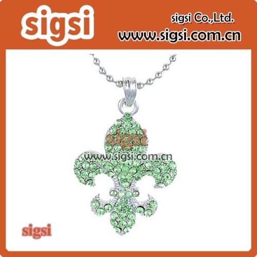 Wholesale rhinestone pendant necklace