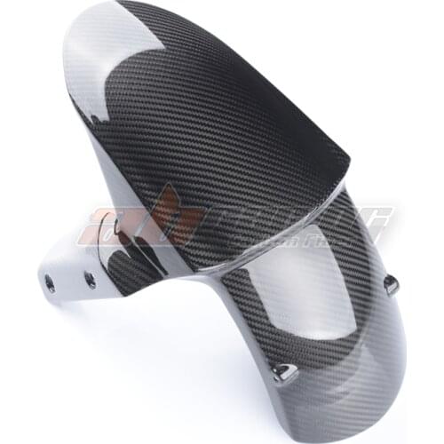 Front Hugger Fender Mudguard For Kawasaki ZX6R 2009-2018 Full Carbon Fiber 100% Twill