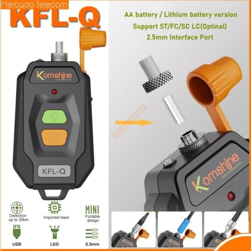 Red Free Shipping 10mW Mini Handheld Visual Fault Locator VFL Optical Fiber Cable Tester Fiber Optic Fiber Break Checker 12Km