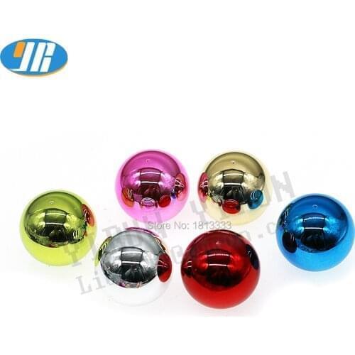 10PCS SANWA LB-35 Arcade Joystick Chrome Top Ball Rocker Knob Head 35mm Balltop Fits JLF-TP-8T Stick