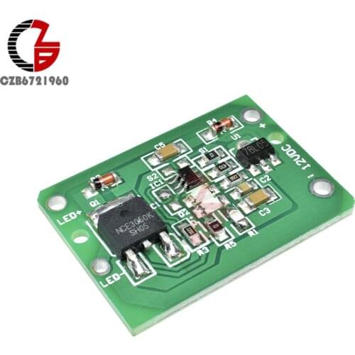 DC 6-20V Touch Sensor Module Adjustable Latch Capacitive Touch Switch Sensor Baord 12V for Kitchen Bathroom Light Strip Dimmer