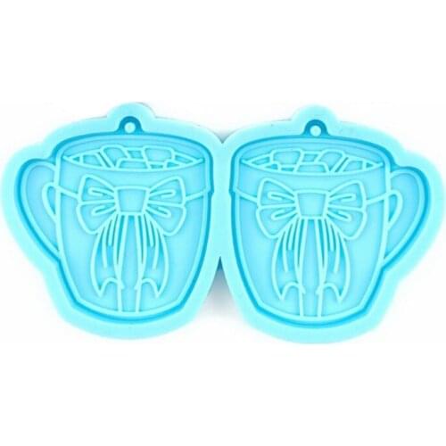 Ear Studs Epoxy Resin Mold Jewelry Earrings Pendant Silicone Mould DIY Crafts Ornaments Decorations Casting Tool