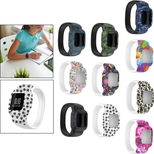 Silicone Strap For GarminFit JR3 Smart Bracelet Correa Replacement Children Watchband For GarminFit JR 3 Watch Accessories