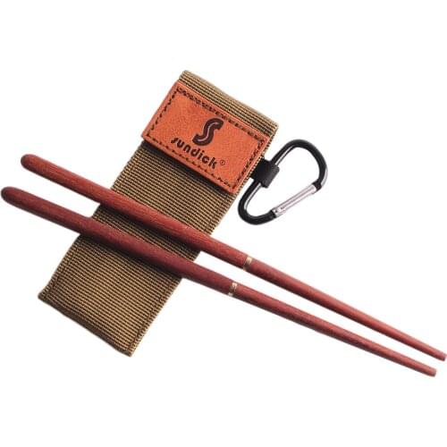 Foldable Portable Travel Camping Chopsticks with Carry Bag Pouch Reusable 8x210mm