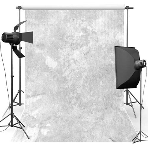 Vinyl Photography Background Vintage New Fabric Flannel Backdrops Retro Concrete Light Warm Grey Wall for photo studio F762