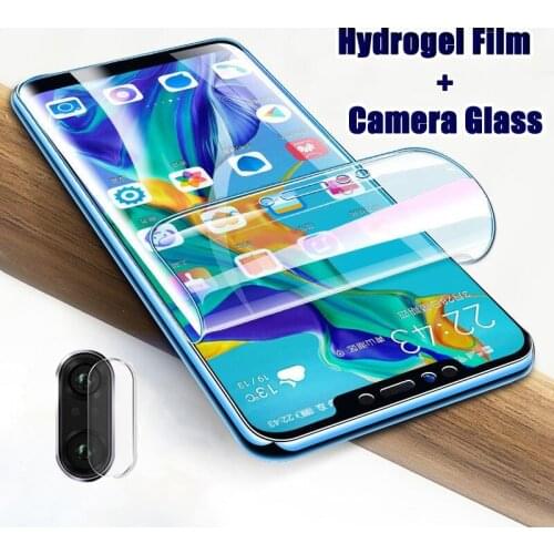 Screen Protector Film For Huawei P30 Pro P20 Lite Full Cover Hydrogel Film For Mate 20 Pro Lite P Smart 2019 Z Not Glass