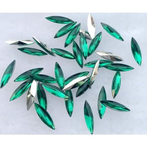 750pcs Acrylic Flatback Horse Eye Rhinestone gems No Hole Home Crafts finery decorative diy accessories -E896*5