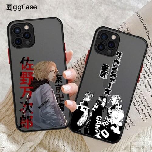 Tokyo Revengers Manjiro Sano Phone Shockproof Armor Case For iPhone 11 12 Pro Xs Max XR X Mini 6 7 8 Plus SE 2020 Cover