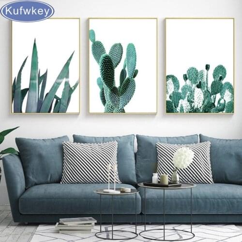 Diy Diamond Painting Cactus Agave Modern Art Canvas 3pcs DIY 3D Diamond Embroidery cross stitch crafts gift Full Rhinestone