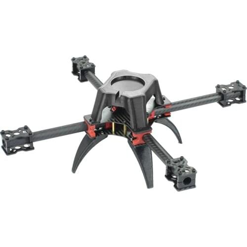 DIY Drone Kit H383 383mm Carbon Fiber Frame 3-4S with 3D TPU/PLA Printed Kits Support 9inch Propeller for FPV Quadcopter