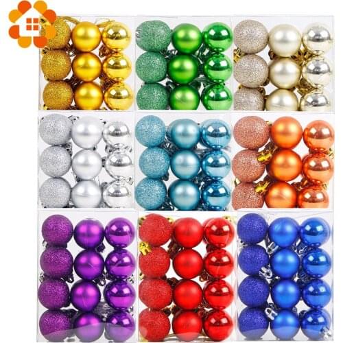 DIY House Christmas Balls