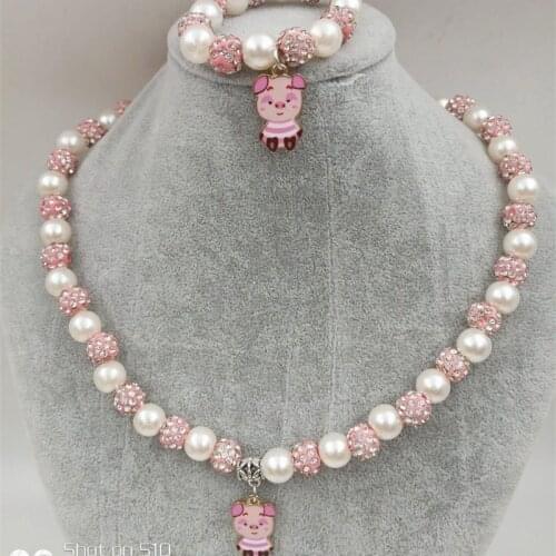 Elegant simple and lovely girl children gifts cartoonish sets of chain