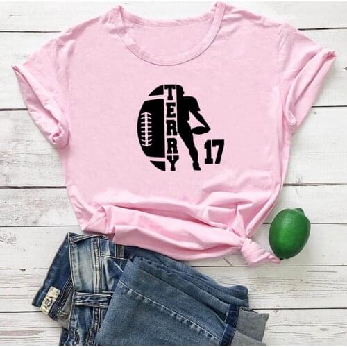 Funny Boy Play Ball Women T-shirt Simple Personality Tshirt Women White Loose Tops Tee Shirt Femme Round Neck Women T Shirts