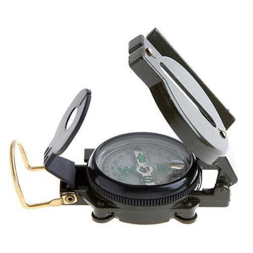 HOT SALE Useful Military Outdoor Camping Hiking Army Style Survival Marching Metal Compass