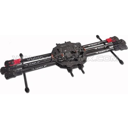 F07803 Tarot FY690S TL68C01 3K Carbon Fiber 6-Axis Aircraft Folding RC Hexacopter Frame Kit Wheelbase 690mm for DIY FPV Drone FS
