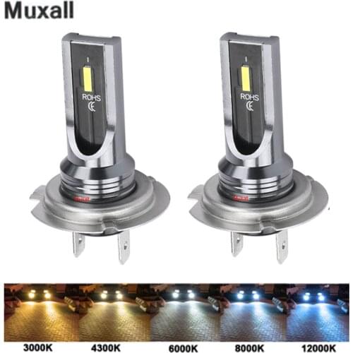 New Mini H4 Led H7 20000LM Car Headlight 1860 ZES 6500K 5000K LED Lampada H1 Bulb HB3 9005 9006 Hb4 Fog Light H8 H11 4300K 12V