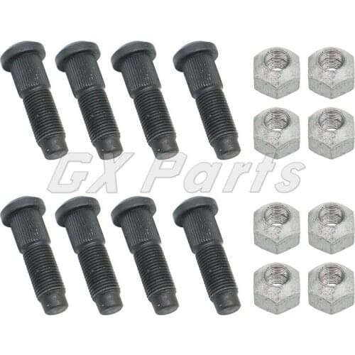6519169 Lug Nut & Stud Kit for Bobcat Skid Steer Loader T110 T130 T140 T180 T190 T200 T250 T300 T320 T450 T550