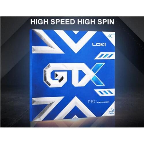 ITTF Approved WANG HAO LOKI GTX PRO 40+ Blue Cake Sponge stacky Speed Table Tennis Rubber/ Ping Pong Rubber