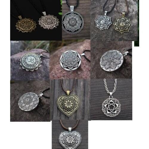 SanLan mandala necklace
