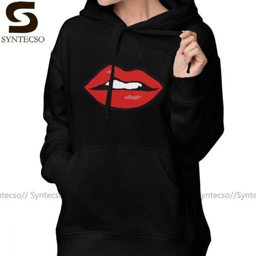 Lips Hoodie The Gillian - Special Edition Hoodies Long Sleeve White Hoodies Women Graphic Cotton Plus Size Sexy Pullover Hoodie
