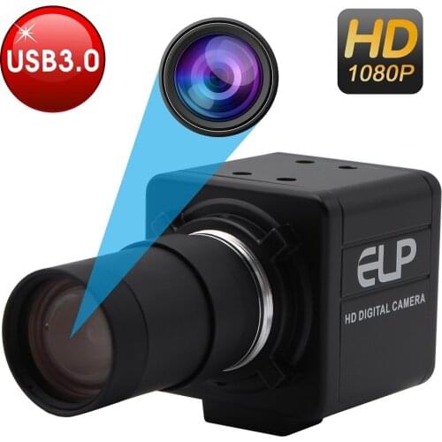 1080P USB 3.0 Webcam MJPEG 50fps High Speed Varifocal Computer PC WebCamera Camera for Live Broadcast Video Calling Conference