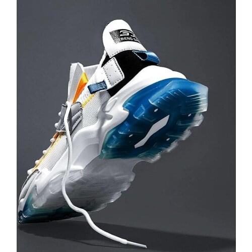 Plus Size Summer Non-slip Mens Sneakers White Sports Shoes Men Running Shoes Husband Sneakers Man Sport Boty Sneekers GMB-1414