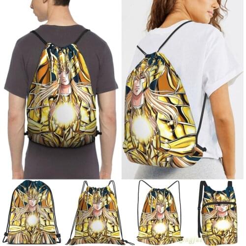 Virgo Shaka Women Purpose Drawstring Backpack Bags Men Outdoor Travel Backpacks For Gym Training Swimming Fitness Bag