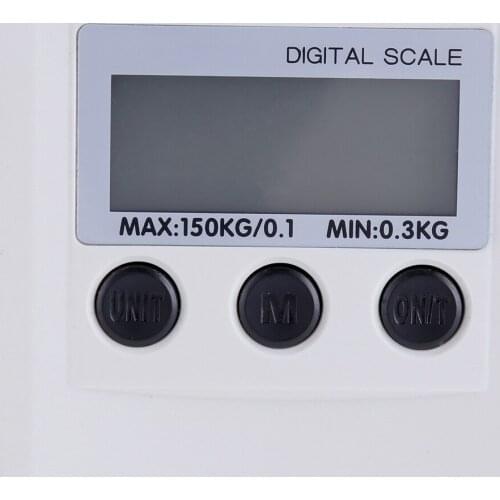 LCD Digital Electronic On/Tare Function Low Battery/Lock Alarm Baby Pet Body Weighting Scale For Household Pet Baby Travelling