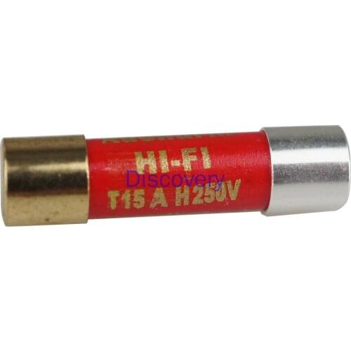 Sound Rhyme Hifi Fever Grade Single Crystal Pure Silver Nano Fuse Fuse Gold-plated Cap Audio Audio Fuse