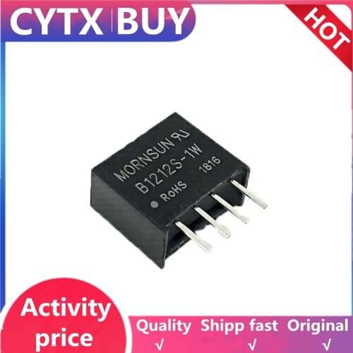 10PCS 100% B1212S-1W B1212 B1212S SIP-4 para DC-DC 100%NEW conjunto de chips in stock