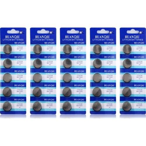 2020 New 25pcs 3V 2032 CR2032 CR 2032 Coin Button BatteriesKCR2032 5004LC ECR2032 Lithium Battery Long Lasting Expiration Date