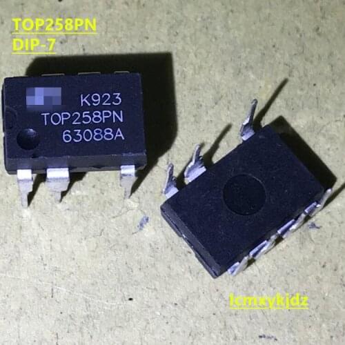 5Pcs/Lot , TOP258PN TOP258P DIP-7 ,New Original Product New original free shipping fast delivery