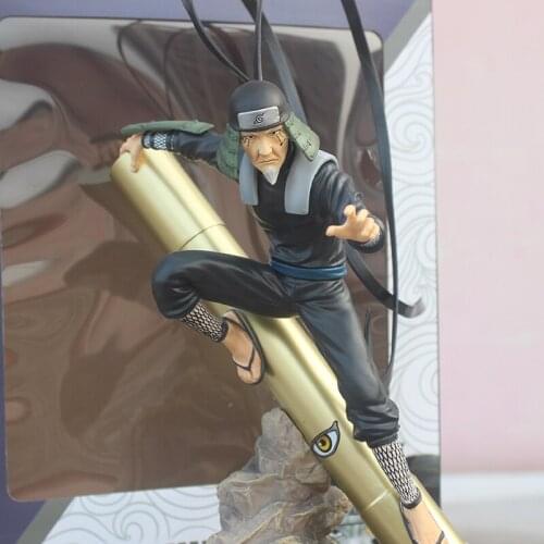SHIPPUDEN NARUTO GK Sarutobi Hiruzen PVC Action Figure 30cm