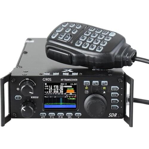 Xiegu G90 HF Amateur Radio Transceiver 20W SSB/CW/AM/FM 0.5-30MHz SDR Structure with Built-in Auto Antenna Tuner
