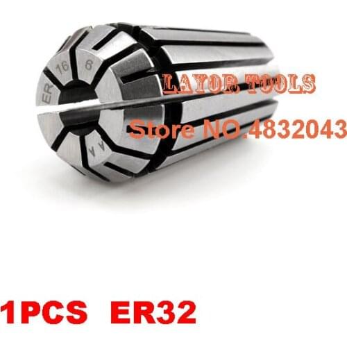 Free Shipping 1PCS for Choose ER ER32 Collet Chuck for Spindle Motor Engraving/Grinding/Milling/Boring/Drilling/Tapping