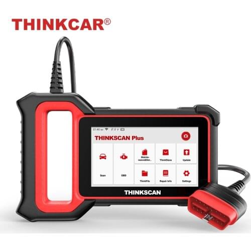 Thinkcar Thinkscan Plus S5 OBD2 Scanner Automotivo Car Diagnostic Tool SRS ABS Transmission System Diagnosis Auto Scanner OBD 2