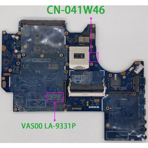 For Dell Alienware M17X R5 CN-041W46 041W46 41W46 VAS00 LA-9331P REV:1.0(A00) Laptop Motherboard Mainboard Tested