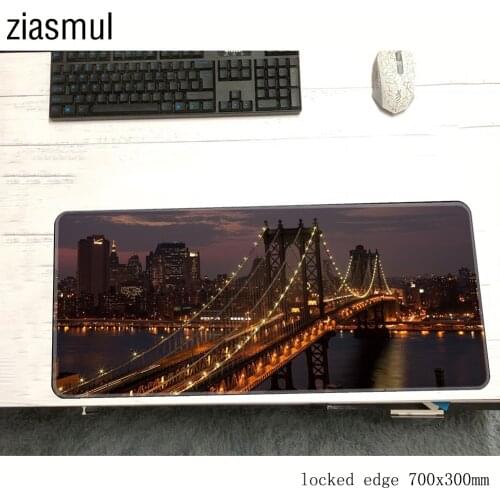 Cities padmouse 700x300x2mm gaming mousepad game esports mouse pad gamer computer desk locrkand mat notbook mousemat pc