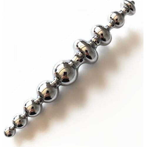 Candied Gourd Metal Anal Plug Stainless Steel Butt Plug Stimulator Anal Sex Toys Prostate Massager Dildo Erotic Sex Products