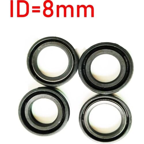 NBR Shaft Oil Seal TC-8*12*13*14*15*16*18*19*20*22*23*25*26*28*30*34*3/4/5/6/7/8/9 Nitrile Covered Double Lip With Garter Spring