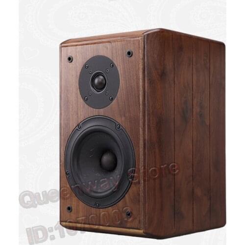 6.5 inch vifa neodymium-iron-boron magnet NE180+ Scan-Speak 9700Walnut real wood bookcase speaker front speaker DIY