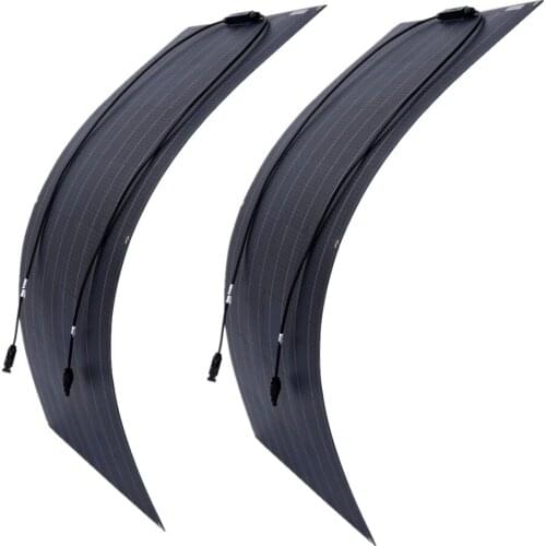 Newly Black100W ETFE flexible solar panel solar cell 100w solar panelssolar cell panel